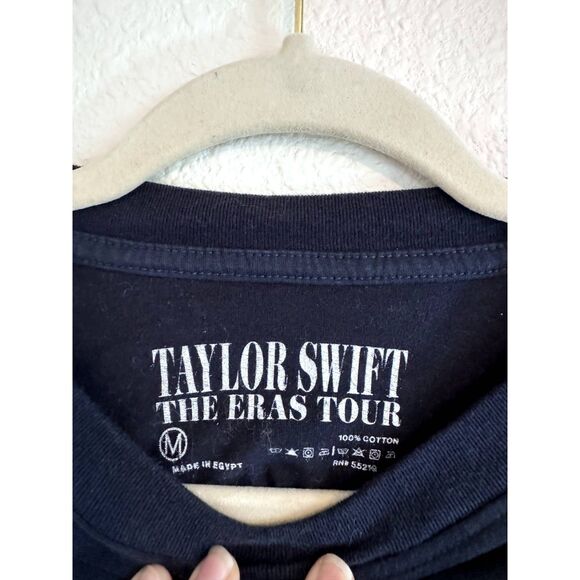 Taylor Swift Eras Tour Official Merch Blue Long Sleeve Tee Medium Tshirt - Picture 5 of 5